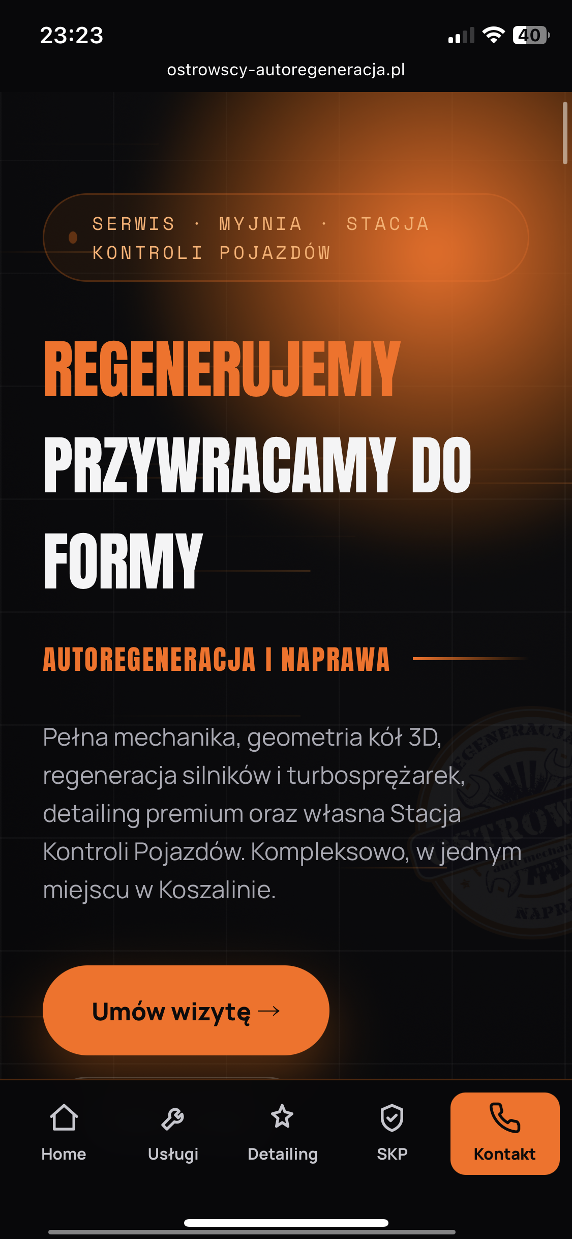 Mobile preview of Ostrowscy Autoregeneracja